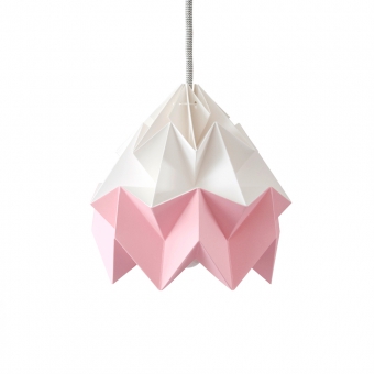 Petite suspension Origami Moth Bicolore Rose